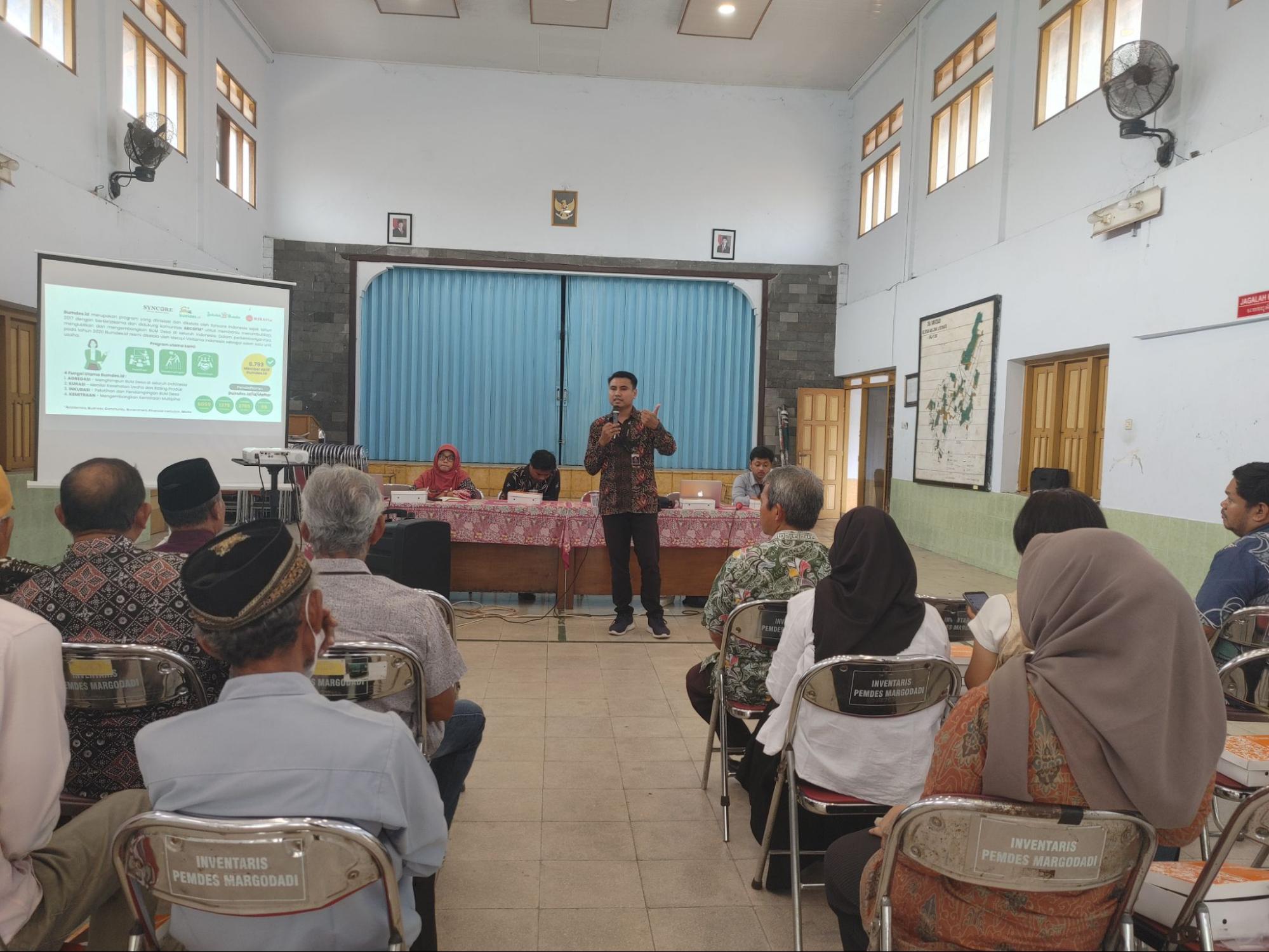 Pembinaan BUMKal Dadi Raharja: Syncore Indonesia Dorong Pengembangan Jejaring Usaha Desa