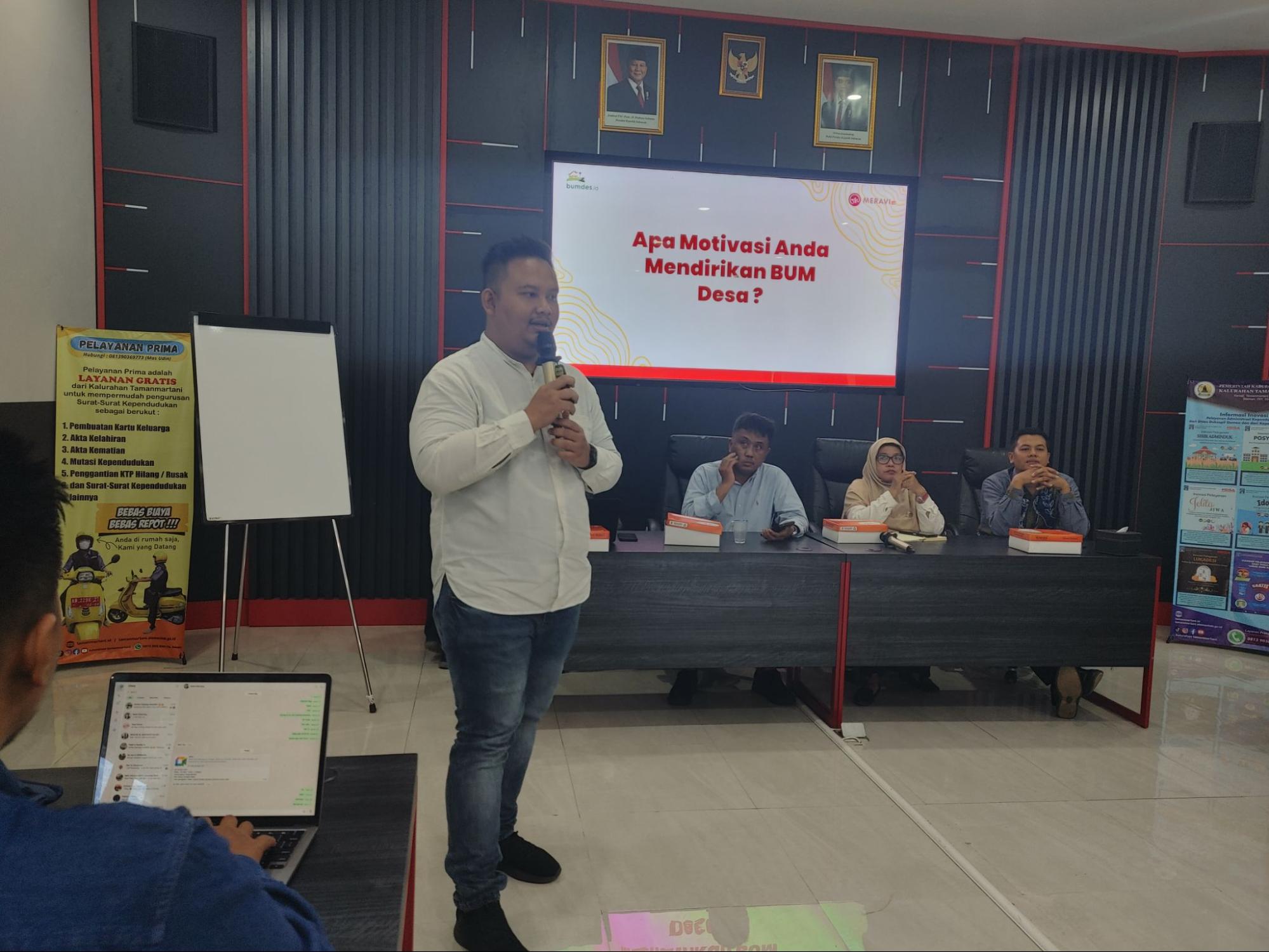 Syncore Indonesia Bagikan Strategi Jejaring Usaha untuk Perkuat BUMKal Tamanmartani