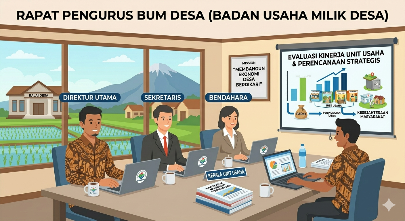 Modal BUM Desa sebagai Dasar Pengelolaan Usaha