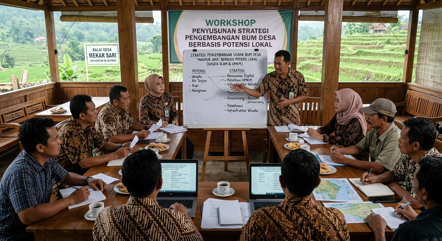 Strategi Mengembangkan Usaha BUM Desa yang Berkelanjutan