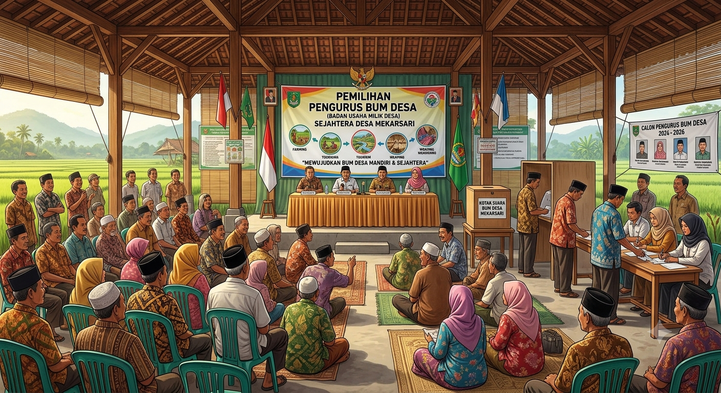 Pendirian BUM Desa untuk Perekonomian Desa Berkelanjutan